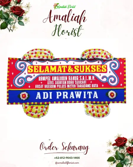 Papan Bunga Ucapan Selamat Margatani