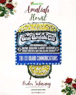 Papan Bunga Duka di Margatani