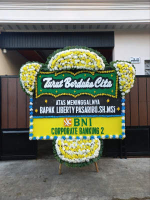 Papan Bunga Duka di Margatani